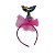Tiara Sereia - Adereço de Carnaval  - Rosa Pink - Mod 266 - 01 unidade - Rizzo - Imagem 1