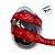 Fita de Cetim 22mm x 10m - Feliz Páscoa - Vermelho ECF005H Cor 903 - 1 unidade - Fitas Progresso - Rizzo - Imagem 3