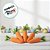 Mini Cenouras Decorativas Lisa - 6 unidades - Rizzo - Imagem 1