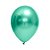 Balão de Festa Látex Chrome - Verde - FestBall - Rizzo - Imagem 1
