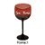 Taça de Gin Personalizado c/ Nome - Preto e Vermelho - 1 unidade - Rizzo - Imagem 3