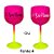 Taça de Gin para Personalizar c/ Nome - Amarelo e Pink - 1 unidade - Rizzo - Imagem 6