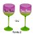 Taça de Gin para Personalizar c/ Nome - Verde e Roxo - 1 unidade - Rizzo - Imagem 4