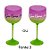 Taça de Gin para Personalizar c/ Nome - Verde e Roxo - 1 unidade - Rizzo - Imagem 5