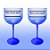 Taça de Gin para Personalizar c/ Nome - Azul - 1 unidade - Rizzo - Imagem 2
