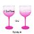 Taça de Gin para Personalizar c/ Nome - Pink  - 1 unidade - Rizzo - Imagem 6