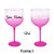 Taça de Gin para Personalizar c/ Nome - Pink  - 1 unidade - Rizzo - Imagem 3
