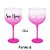 Taça de Gin para Personalizar c/ Nome - Pink  - 1 unidade - Rizzo - Imagem 8