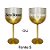 Taça de Gin para Personalizar c/ Nome - Dourado  - 1 unidade - Rizzo - Imagem 7