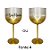 Taça de Gin para Personalizar c/ Nome - Dourado  - 1 unidade - Rizzo - Imagem 6