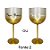 Taça de Gin para Personalizar c/ Nome - Dourado  - 1 unidade - Rizzo - Imagem 4