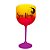 Taça de Gin c/ Nome e Figura - Roxa, Pink e Amarelo - 1 unidade - Rizzo - Imagem 5