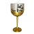 Taça de Gin c/ Nome e Figura - Dourado   - 1 unidade - Rizzo - Imagem 2