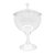 Taça Americana Flor-de-Lis Com Tampa - 1,150 ml  - 1 unidade - Rizzo - Imagem 1