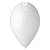 Balão de Festa Látex Liso - White (Branco) #001 -  Gemar - Rizzo - Imagem 1
