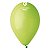 Balão de Festa Látex Liso - Light Green (Verde Claro) #011 -  Gemar - Rizzo - Imagem 1