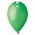 Balão de Festa Látex Liso - Green (Verde) #012 -  Gemar - Rizzo - Imagem 1
