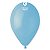 Balão de Festa Látex Liso - Baby Blue (Azul Bebê) #072 -  Gemar - Rizzo - Imagem 1