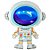 Balão de Festa Metalizado 34" 86cm - Astronauta - 1 unidade - Make Mais - Rizzo - Imagem 1