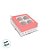 Caixa 4 Bombons Quadrado com Visor - Amor - 8x8x3cm - 6 unidades - Festcolor - Rizzo - Imagem 4