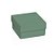 Mini Caixa Quadrada com Tampa - Natural Green - 10 unidades - Cromus - Rizzo - Imagem 1
