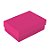 Caixa Retangular com Tampa Petit - Pink Core - 1 unidade - Cromus - Rizzo - Imagem 1