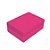 Caixa Retangular Com Tampa Baixa - Pink Core - 1 unidade - Cromus - Rizzo - Imagem 1