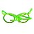 Óculos Canudo - Verde - 1 unidade - Cromus - Rizzo - Imagem 1