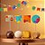 Pick Decorativo para Doces - Festança - 8 unidades - Cromus - Rizzo - Imagem 1