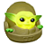 Luminária Baby Yoda - 1 unidade - Disney Original - Rizzo - Imagem 2