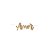 Faixa Decorativa "Amor" Glitter Dourado - 1 unidade - Cromus - Rizzo - Imagem 1