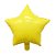 Balão de Festa Metalizado 18" 45cm - Estrela Amarelo Candy - 1 unidade - Rizzo - Imagem 1