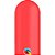 Balão de Festa Canudo - Red (Vermelho) - 350" - Qualatex - Rizzo - Imagem 1