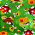 Folha para Ovos de Páscoa Metalizado Os 3 Coelhinhos Verde 69x89cm - 5 unidades - Cromus - Rizzo - Imagem 1