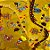 Folha para Ovos de Páscoa Metalizado Contos de Fada Amarelo 69x89 - 5 unidades - Cromus - Rizzo - Imagem 1
