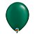 Balão de Festa Látex Liso Pearl (Perolado) - Forest Green (Verde Floresta) - Qualatex - Rizzo - Imagem 1