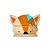 Raposa Laranja de MDF com Pena Decorativa e Amarração em Barbante - 1 unidade - Rizzo - Imagem 1