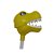 Brinquedo Boca Maluca Dino Rex - Amarelo - 1 unidade - Rizzo - Imagem 2