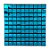 Painel Metalizado Shimmer Wall - Azul - 30cm x 30cm - 1 unidade - Artlille - Rizzo - Imagem 1