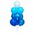 Kit Buque Balões Degradê Azul - Buque com 10 Balões - 1 unidade - Regina - Rizzo - Imagem 1