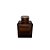 Frasco para Perfumaria de Vidro Quadrado - Liverpool Âmbar - 50ml - 1 unidade - Rizzo - Imagem 1
