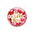 Balão de Festa Bubble 22" 56cm - Y Love You (Eu Te Amo) Corações de Papel - 1 unidade - Qualatex Outlet - Rizzo - Imagem 1