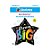 Balão de Festa Microfoil 20" 51cm - Estrela Dream Big (Sonhe Alto) - 1 unidade - Qualatex Outlet - Rizzo - Imagem 2