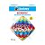 Balão de Festa Microfoil 18" 46cm - Diamante Happy Birthday Ziguezagues Coloridos - 1 unidade - Qualatex Outlet - Rizzo - Imagem 2