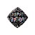Balão de Festa Microfoil 18" 46cm - Diamante Happy Birthday Peças de Robô - 1 unidade - Qualatex Outlet - Rizzo - Imagem 1