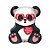 Balão de Festa Microfoil 32" 81cm - Valentine's Day (Dia dos Namorados) Urso Panda - 1 unidade - Qualatex Outlet - Rizzo - Imagem 1