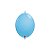 Balão de Festa Látex Liso Q-Link - Azul Claro - 6" 15cm - 50 unidades - Qualatex Outlet - Rizzo - Imagem 1