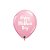 Balão de Festa Látex Liso Decorado - Happy Mother's Day Rosa/Pink - 11" 28cm - 50 unidades - Qualatex Outlet - Rizzo - Imagem 3