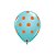 Balão de Festa Látex Liso Decorado - Pontos Polka Colorido Sortido - 11" 28cm - 50 unidades - Qualatex Outlet - Rizzo - Imagem 5