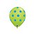 Balão de Festa Látex Liso Decorado - Pontos Polka Colorido Sortido - 11" 28cm - 50 unidades - Qualatex Outlet - Rizzo - Imagem 2